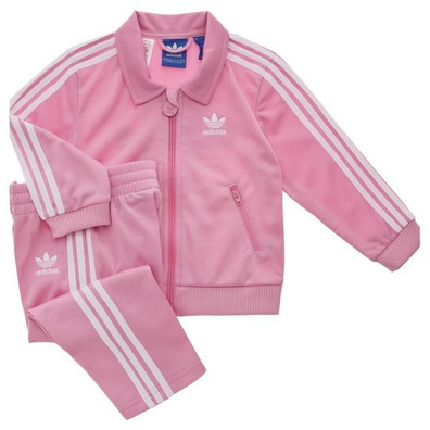 Adidas Chándal Baby Inf Firebird TS (rosa/weiß)