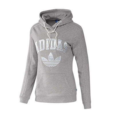 Adidas Original Slim Hoodie Woman ́s (grau/weiß)