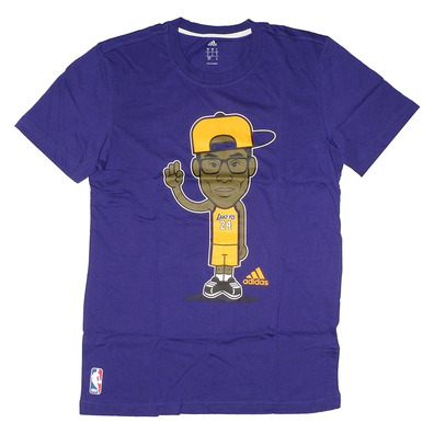 Adidas NBA Karikatur Kobe Tee Herren (violett)