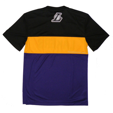 Adidas Camiseta NBA Lakers Winter Hoops (negro/amarillo/pura)