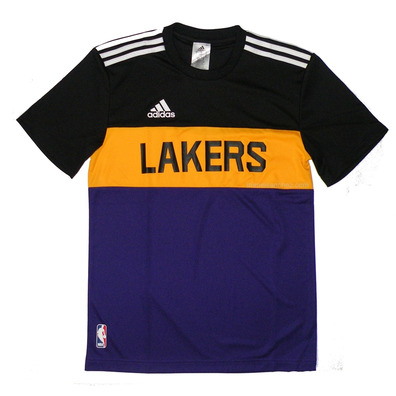 Adidas Camiseta NBA Lakers Winter Hoops (negro/amarillo/pura)