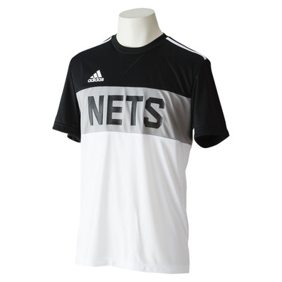 Adidas Camiseta NBA Netze Winter Hoops (negro/gris/blanco)