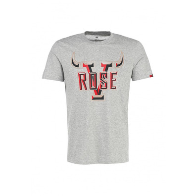 Adidas D-Rose Horns Tee Herren (grau/schwarz/rot)