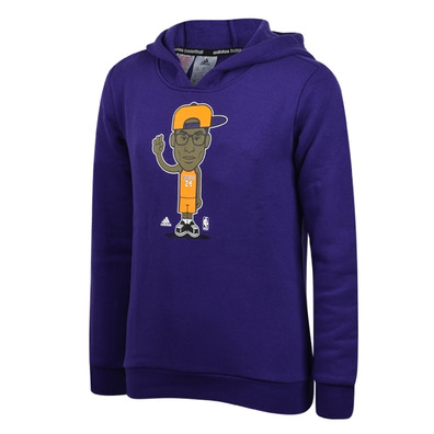 Adidas Sudadera NBA Niño Graphic Geek Lakers (purpurpura/yellow)