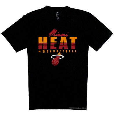 Adidas Camiseta Niño NBA Miami Heat Fan Winter (negro)