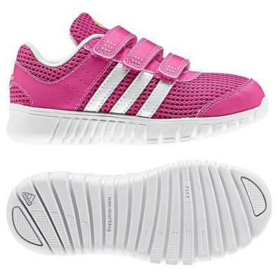 Adidas STA Fluid CF K Junior (36-39/rosa/blanco)