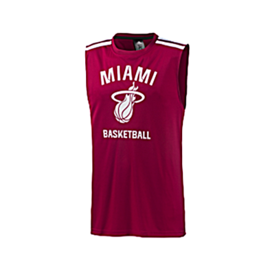 Adidas Winter Hps Miami Heat TTee Herren (burgund)