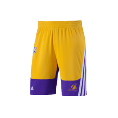 Adidas NBA Winter Hps Angeles Lakers Short (gelb/rein/weiß)