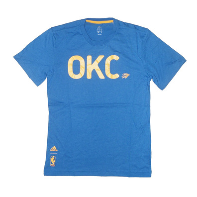 Adidas Camiseta Oklahoma Washed Time (azul)