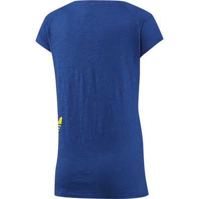 Adidas Original Tee Frauen (blau/multico)