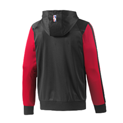 Adidas Chicago Bulls Full-Zip Hoody Kids (schwarz/rot)