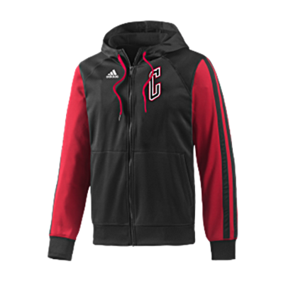 Adidas Chicago Bulls Full-Zip Hoody Herren (schwarz/rot)