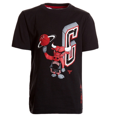 Adidas NBA Bulls Graphic Tee Kids (schwarz)