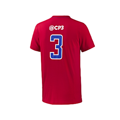 Adidas Chris Paul No 3 GFX Twitter Tee (rot/weiß)