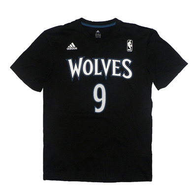 Adidas Ricky Rubio No 9 GFX Twitter Tee (schwarz/weiß)