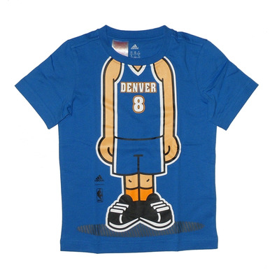 Adidas Camiseta Niño GFX Graphic Denver Gallinari No 8 (azul)