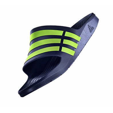 Chanclas Adidas Duramo Slide (blau/grün)