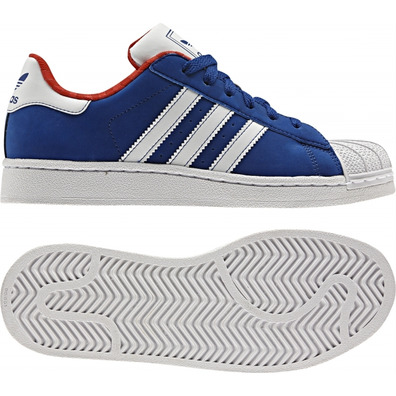 Adidas Superstar 2 J (36-40) (blau/weiß)