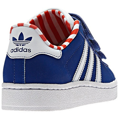 Adidas Superstar 2 CF C (28-35)(blau/weiß)