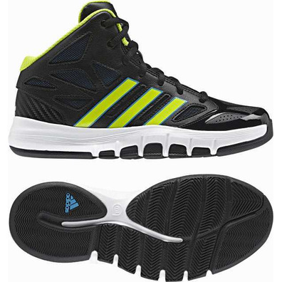 Adidas Cross ́Em 2K (36-40)(negro/verde lima/blanco)