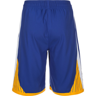 Adidas NBA Short Swingman Golden State Warriors (azul/amarillo/blanco)