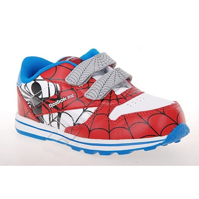 Reebok Versa CL Leder 2V Marvel (blanco/rojo/azul)