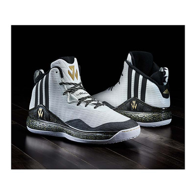 Adidas John Wall 1 "NYC All Star Edition" (blanco/negro/oro)