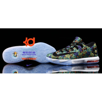 KD VI EXT QS "Floral" (900/floral/schwarz/schwarz)