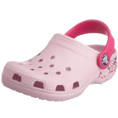 Crocs Kids Cayman Surfer Girl (Bubblegum/Fuchsia)