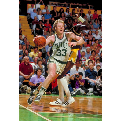 Adidas Camiseta Retro Swingman Larry Bird Boston Celes