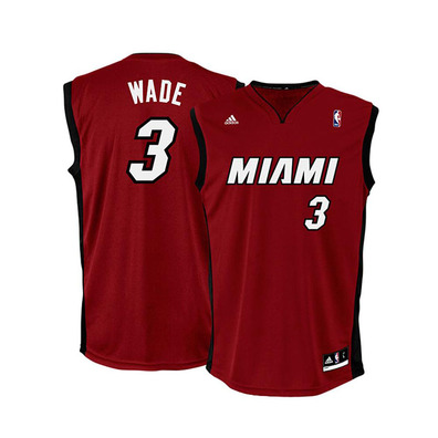 Adidas Camiseta Réplica Wade Miami (rot)