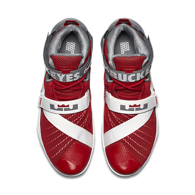 Lebron Soldier IX Premium "Ohio State" (601/red/silber/wite)