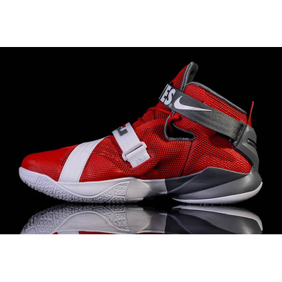 Lebron Soldier IX Premium "Ohio State" (601/red/silber/wite)