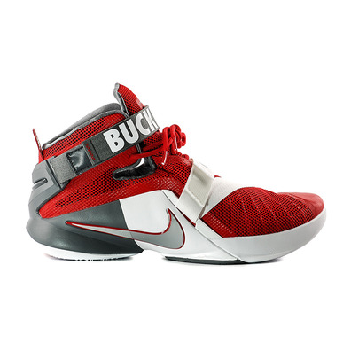 Lebron Soldier IX Premium "Ohio State" (601/red/silber/wite)