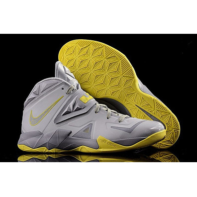 Lebron Zoom Soldier VII "Pure Platinum" (001/Platin/gelb)