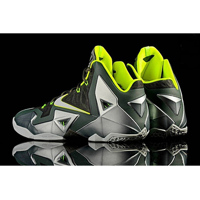 Lebron XI "Dukman" (300/verde/gris/lima)