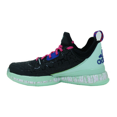 Adidas Damian Lillard "Halloween" (schwarz/smeralda/fuxia)