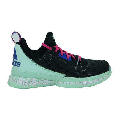 Adidas Damian Lillard "Halloween" (schwarz/smeralda/fuxia)