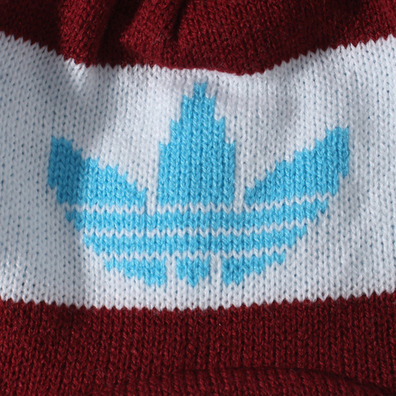 Original Adidas Gorro peruanischen Stil (Bürde/Weiß/Blau)