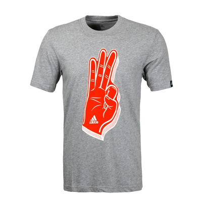 Adidas Camiseta 3 Finger (gris)