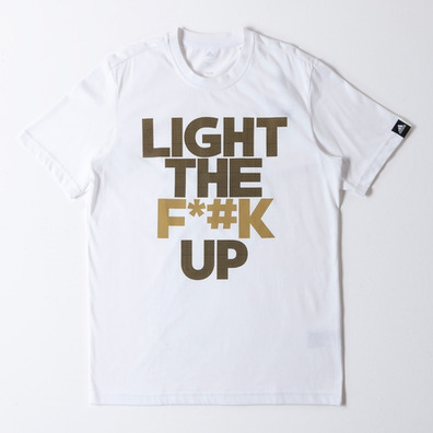 Adidas Camiseta Ligth The F**K Up (blanco)