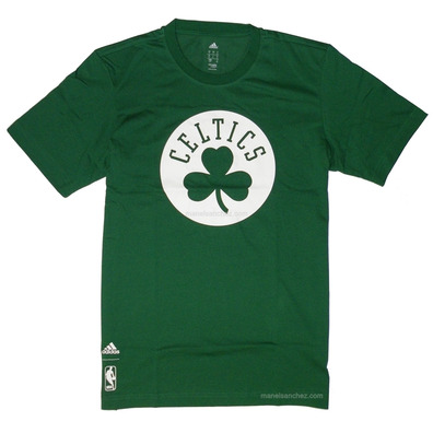 Adidas Camiseta NBA Celtics Logo Fan Winter (grün/weiß)