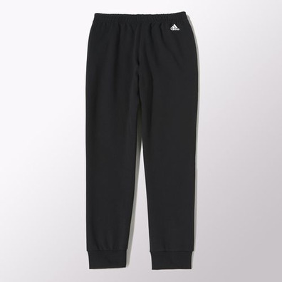 Adidas Pantalón Essentials Lineage Logo (schwarz/weiß)