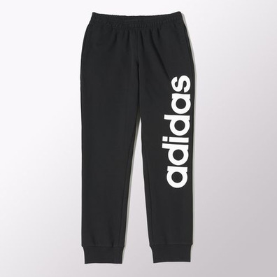 Adidas Pantalón Essentials Lineage Logo (schwarz/weiß)