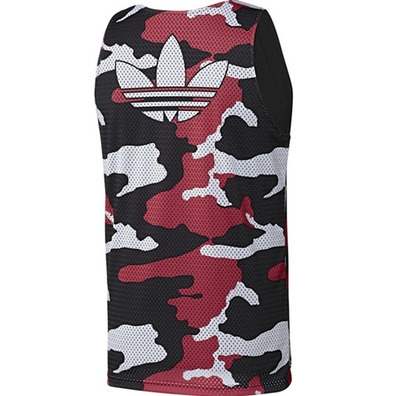 Adidas Camiseta Reversible Bulls Mesh (rot/schwarz/rot)