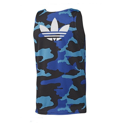 Adidas Camiseta Reversible Miami Mesh (blau/schwarz)