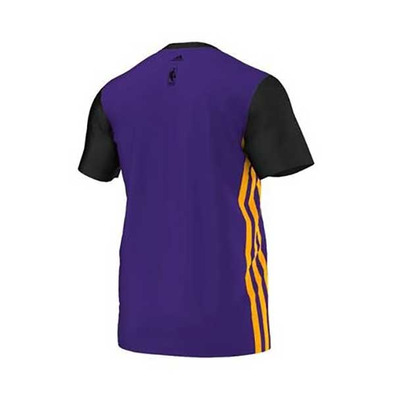 Adidas Camiseta NBA Los Angeles Lakers Summer Run (Kauf/Schwarz/gelb)