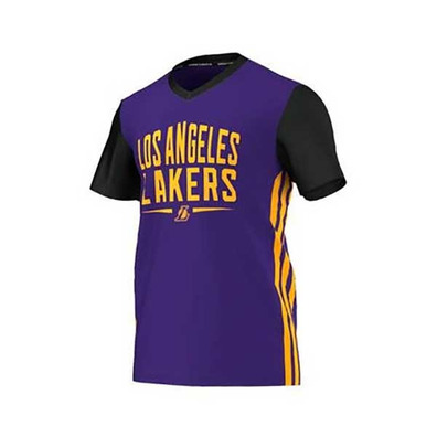 Adidas Camiseta NBA Los Angeles Lakers Summer Run (Kauf/Schwarz/gelb)