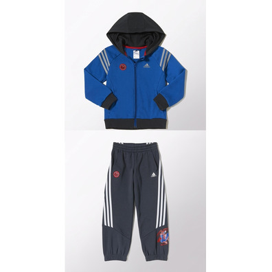 Adidas Chándal Capucha Niño Marvel Spider-Man FZ (blau/gris/rot)