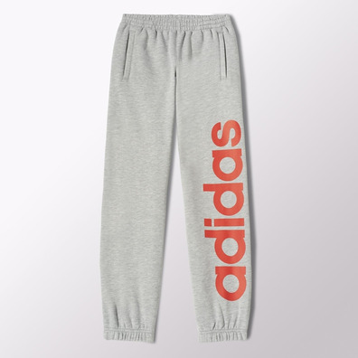 Adidas Pantalón Niño Aufgeladen (gris/naranja)